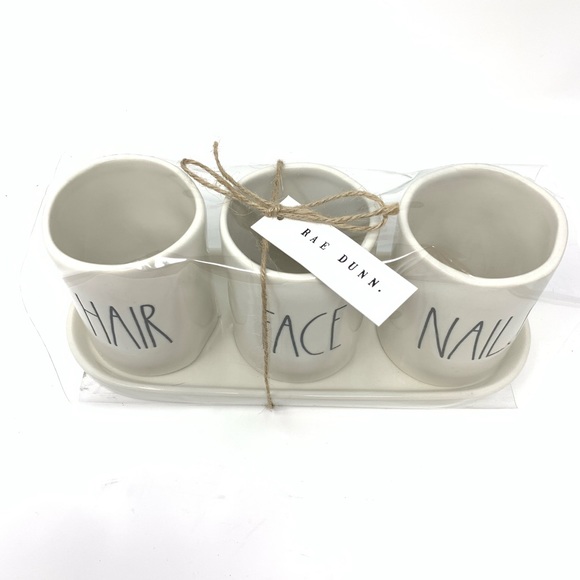 Brand New - Rae Dunn Hair Face Nails Set - Picture 2 of 6